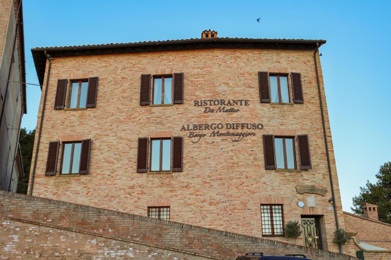 Montemaggiore al Metauro Albergo Diffuso Borgo Montemaggiore מראה חיצוני תמונה