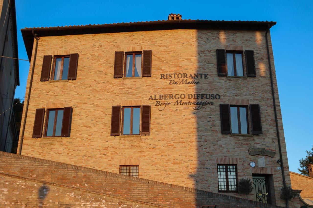 Montemaggiore al Metauro Albergo Diffuso Borgo Montemaggiore מראה חיצוני תמונה